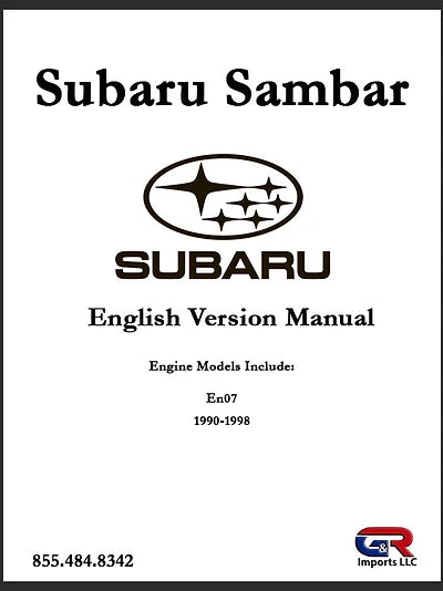 Subaru Manual