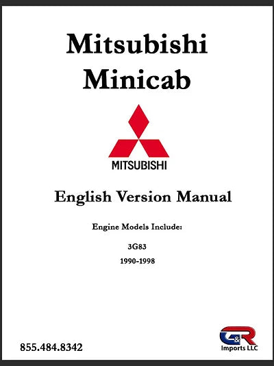 Mitsubishi Engine Only Manual
